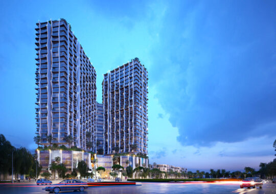 The Ocean Waves Towers